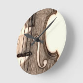 Horloge Ronde Violon, Viola, Cello ? (Angle)