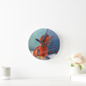 Horloge Ronde Violon/Violon (Maison)