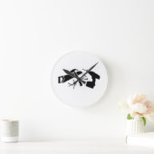 Horloge Ronde Vis à ongles de marteau de tournevis (Maison)