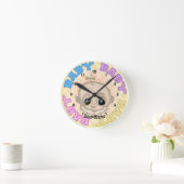 Horloge Ronde Visage de bébé (Maison)