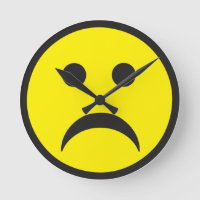 Visage triste malheureux
