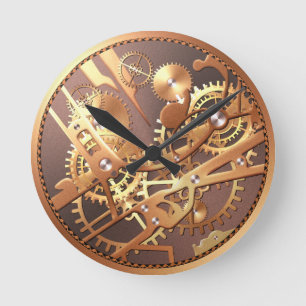 Horloge Ronde vitesses de montre de steampunk