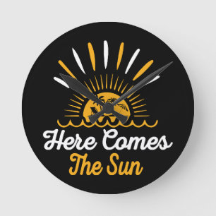 Horloge Ronde Voici venir le soleil