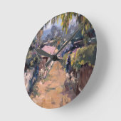 Horloge Ronde Voie côtière (Angle)