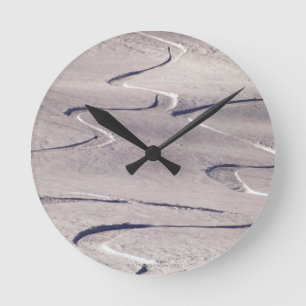 Horloge Ronde Voies de ski