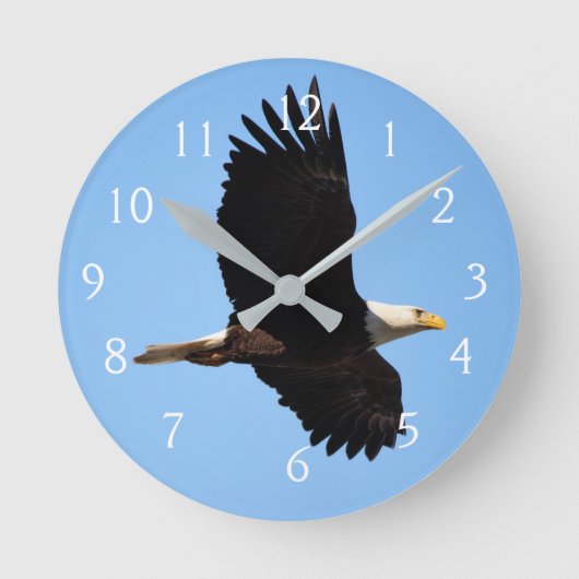 Horloge Ronde Voler comme un aigle (Recto)