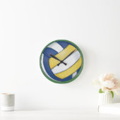 Horloge Ronde Volley-ball (Maison)