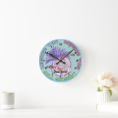 Horloge Ronde Vous manquez de visage (Maison)