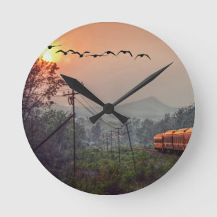 Horloge Ronde Voyage