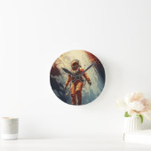Horloge Ronde Voyage spatial Astronaut (Maison)