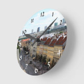 Horloge Ronde Vue de Varsovie (Angle)