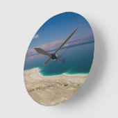 Horloge Ronde Vue dégagée sur la mer Morte (Angle)