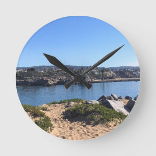 Horloge Ronde Vue depuis le Wedge, Newport Beach, Californie