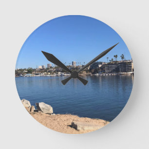 Horloge Ronde Vue depuis le Wedge, Newport Beach, Californie