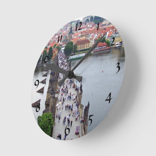 Horloge Ronde Vue Prague (Angle)