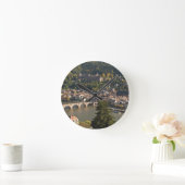 Horloge Ronde Vue sur l'Alte Brucke ou l'ancien pont (Maison)