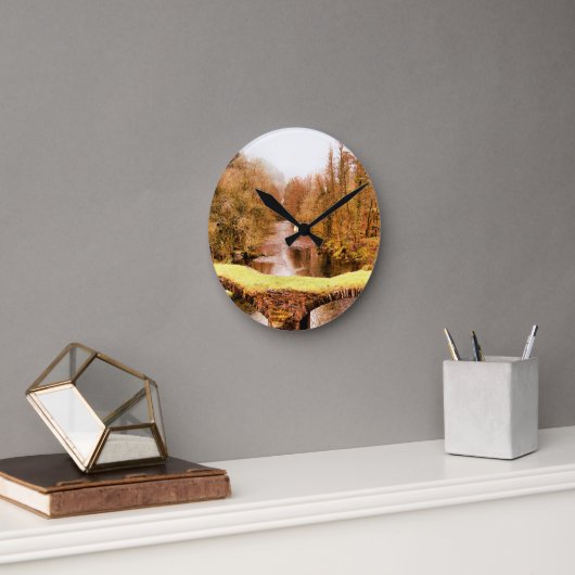 HORLOGE RONDE VUES DU PAYS DE GALLES (Bureau)