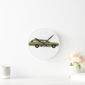 Horloge Ronde wagon de station de métro (Maison)