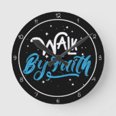Horloge Ronde Walk By Faith Design (Recto)