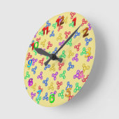 Horloge Ronde Wall Clock (Angle)