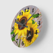 Horloge Ronde Wall Clock (Angle)