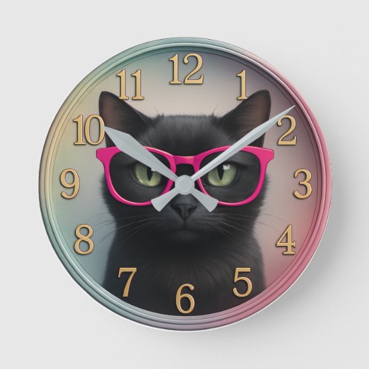 Horloge Ronde Wall Clock (Recto)