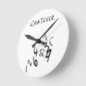Horloge Ronde Wall Clock (Angle)