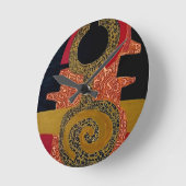 Horloge Ronde Wall Clock (Angle)