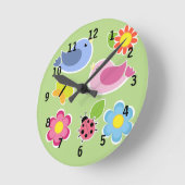 Horloge Ronde Wall Clock (Angle)