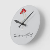 Horloge Ronde Wall clock (Angle)