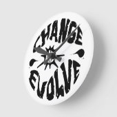 Horloge Ronde Wall Clock (Angle)