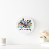 Horloge Ronde Wall Clock (Maison)