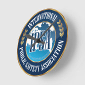 Horloge Ronde Wall Clock (Angle)