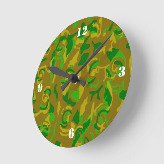 Horloge Ronde Wall Clock (Angle)