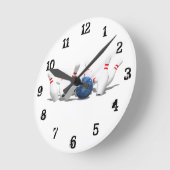 Horloge Ronde Wall Clock (Angle)