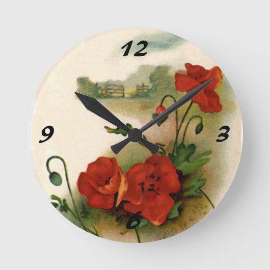 Horloge Ronde Wall Clock (Recto)