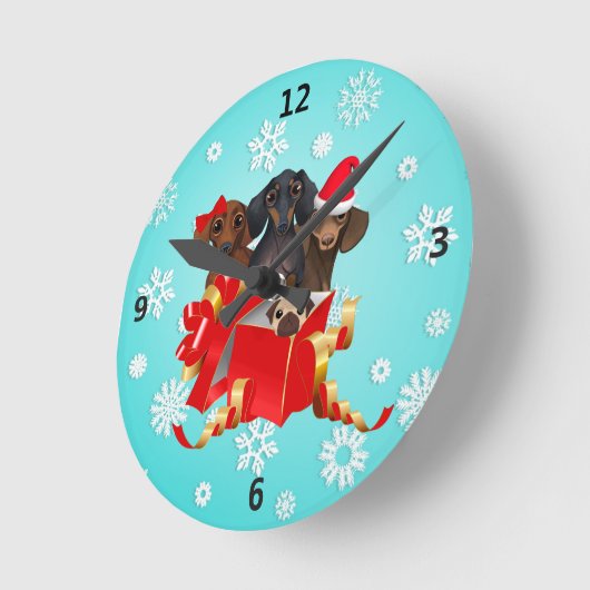 Horloge Ronde Wall Clock (Angle)