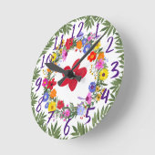 Horloge Ronde Wall Clock (Angle)