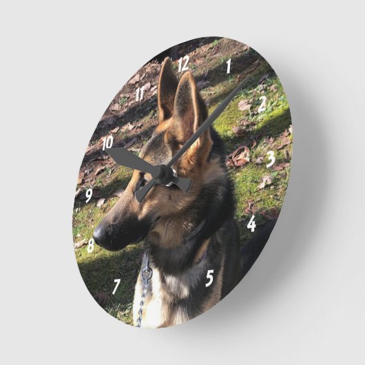 Horloge Ronde Wall Clock (Angle)