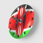 Horloge Ronde Wall Clock (Angle)
