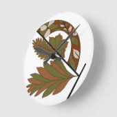 Horloge Ronde Wall Clock (Angle)