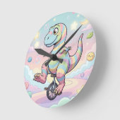 Horloge Ronde Wall Clock, 8" Round Acrylic (Angle)