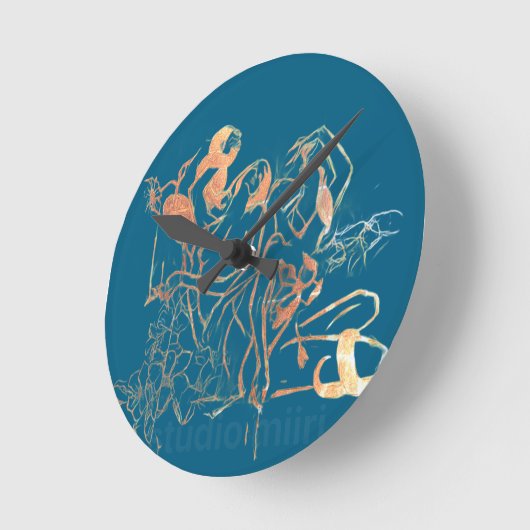 Horloge Ronde WALL CLOCK studio miiri (Angle)