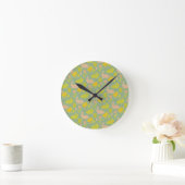 Horloge Ronde Wallpaper Easter (Maison)
