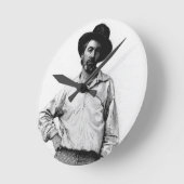Horloge Ronde Walt Whitman (Angle)