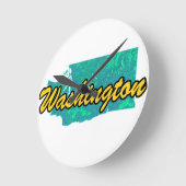 Horloge Ronde Washington (Angle)