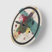 Horloge Ronde Wassily Kandinsky Cercles Dans Un Cercle (Angle)
