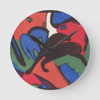 Horloge Ronde Wassily Kandinsky Franz Marc Blue Rider Peinture