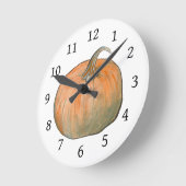 Horloge Ronde Watercolor Halloween (Angle)