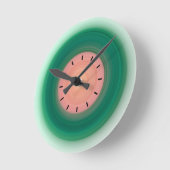 Horloge Ronde Watermelon :) (Angle)